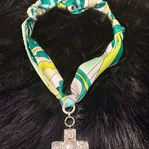 BNWT CUSTOM SCARF NECKLACE OR WRIST WRAP